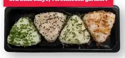 Scheck-in-Center Onigiri Mix Box-Thunfisch-Lachs-Garnele-Chicken Angebot