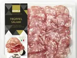 Scheck-in-Center Edeka Genussmomente Trüffelsalami Angebot