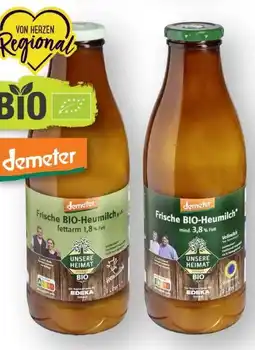 Scheck-in-Center Unsere Heimat Echt & Gut Frische Bio Heumilch Angebot