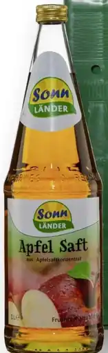 Scheck-in-Center Sonnländer Apfelsaft Angebot