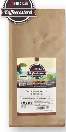 Scheck-in-Center Scheck-in Kaffeerösterei Dolce Diamantina Espresso Angebot