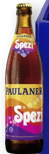 Scheck-in-Center Paulaner Spezi Angebot