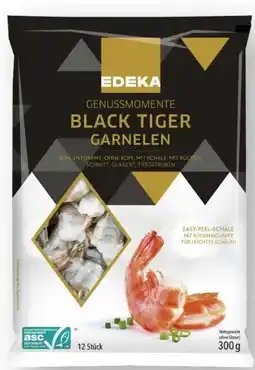 Scheck-in-Center Edeka Genussmomente Black Tiger Garnelen Angebot