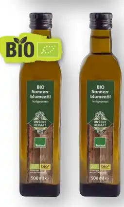 Scheck-in-Center Unsere Heimat Bio-Sonnenblumenöl Angebot