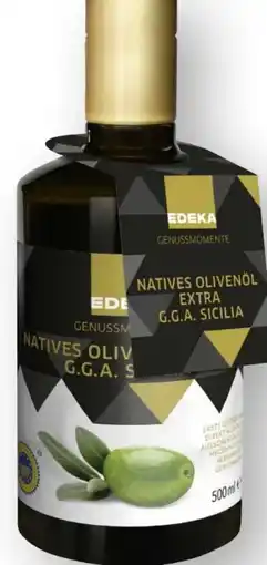 Scheck-in-Center Edeka Genussmomente Natives Olivenöl Angebot