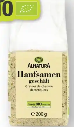 Scheck-in-Center Alnatura Bio Hanfsamen Angebot