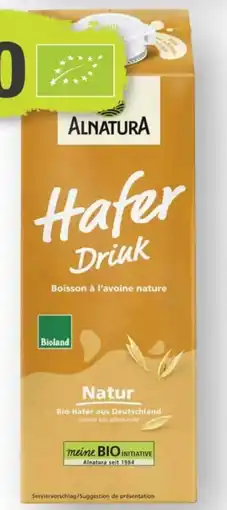 Scheck-in-Center Alnatura Bio Hafer Drink Natur Angebot