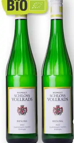 Scheck-in-Center Schloss Vollrads Bio Riesling Angebot