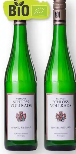 Scheck-in-Center Schloss Vollrads Bio Riesling Kabinett Angebot