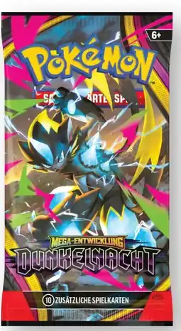 Scheck-in-Center Pokémon Boosterpack Mega-Entwicklung - Dunkelnacht Angebot