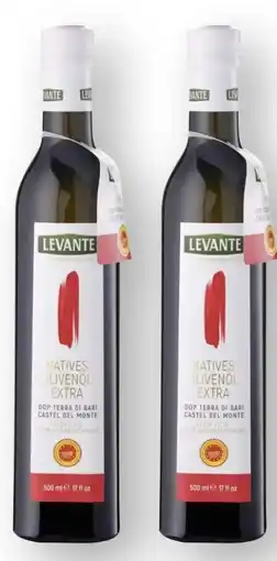 Scheck-in-Center Levante Natives Olivenöl Terra di Bari Angebot