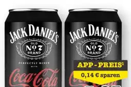 Scheck-in-Center Jack Daniel's Old No. 7 Whiskey & Coca-Cola Angebot