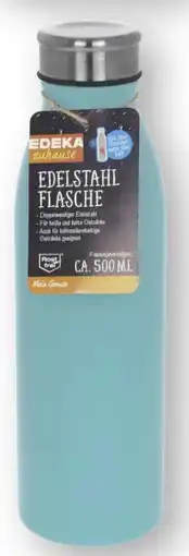 Scheck-in-Center Edeka zuhause Edelstahl Trinkflasche Angebot