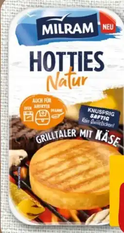 nahkauf Milram Hotties Grilltaler mit Käse Natur Angebot