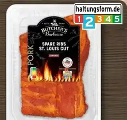 REWE Center Butcher’s Barbecue Spare Ribs St. Louis Cut Angebot