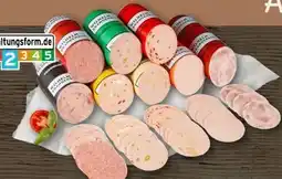 REWE Center Metzgerei Wilhelm Brandenburg Frischwurst-Aufschnitt Angebot