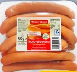 REWE Center Meisterklasse Wiener Würstchen Angebot