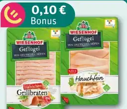REWE Center Wiesenhof Geflügel Aufschnitt Angebot