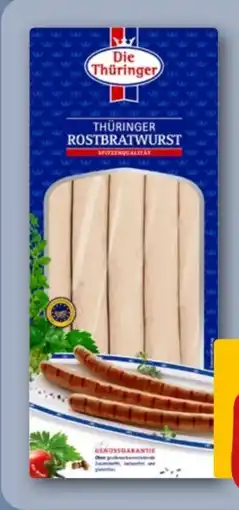 REWE Center Die Thüringer Rostbratwurst Angebot