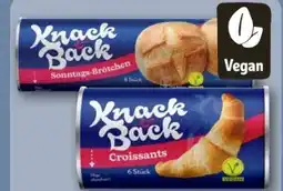 REWE Center Knack & Back Fertigteig Croissants vegan Angebot