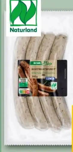 REWE Center Rewe Bio Bio-Rostbratwurst Angebot