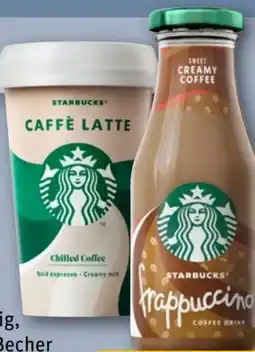 REWE Center Starbucks Caffe Latte Angebot