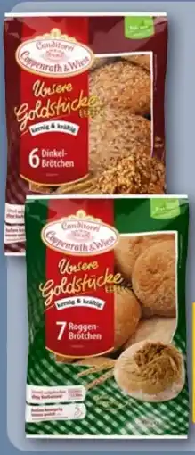 REWE Center Coppenrath & Wiese Unsere Goldstücke 6 Dinkelbrötchen Angebot
