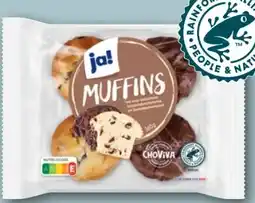 REWE Center ja! Muffins Schoko & Stracciatella Angebot