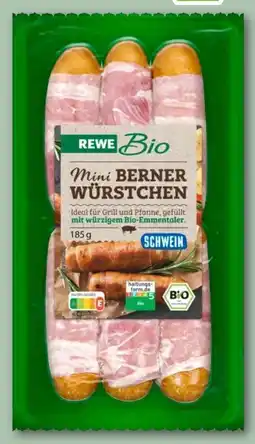 REWE Center Rewe Bio Mini Berner Würstchen Angebot