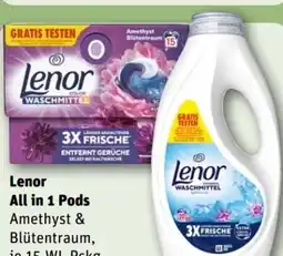 REWE Center Lenor All in 1 Pods Angebot