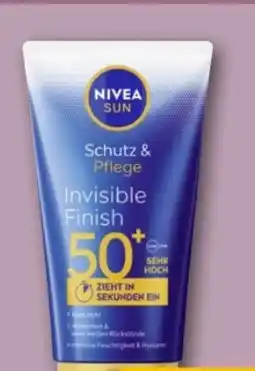 REWE Center Nivea Sun Schutz & Pflege Invisible Finish LSF 50+ Angebot