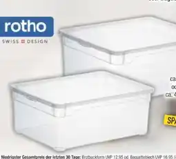 E-Center Rotho Aufbewahrungsbox Clear Angebot