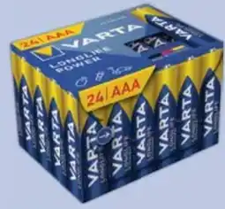 E-Center Varta Batterien Longlife Power Angebot