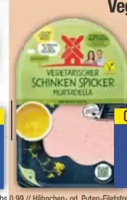 E-Center Rügenwalder Mühle Vegetarischer Schinken Spicker Angebot