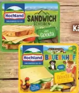 E-Center Hochland Käse-Scheiben Angebot
