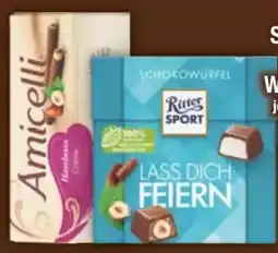 E-Center Ritter Sport Schokowürfel Angebot