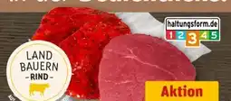 REWE Center Metzgerei Landbauern Rinder-Steak Angebot