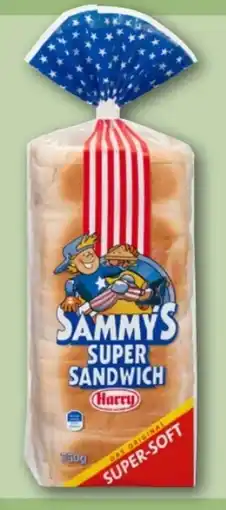 REWE Center Harry Brot Sammy's Super Sandwich Angebot