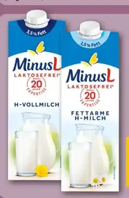REWE Center Minus L H-Milch Angebot