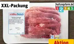 REWE Center Schillerfleisch Schweine Schnitzel XXL Angebot