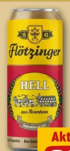 REWE Center Flötzinger Bräu Hell Angebot