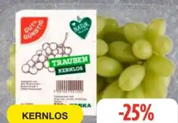 Edeka Frischemarkt Gut & Günstig Tafeltrauben Angebot