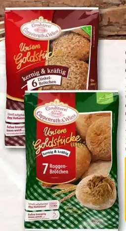nahkauf Coppenrath & Wiese Unsere Goldstücke 6 Dinkelbrötchen Angebot
