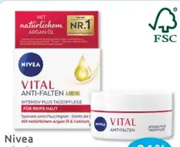 Budni Nivea Vital Anti-Falten Tagespflege LSF15 Angebot