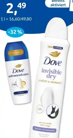 Budni Dove Advanced Care Angebot