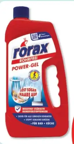 Budni Rorax Rohrfrei Power-Gel Angebot