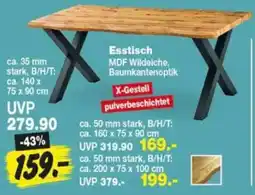 Repo Markt Esstisch Angebot