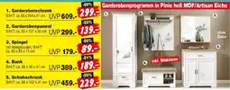 Repo Markt Garderobenprogramm 1. Garderobenschrank Angebot