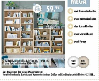 Möbel Boss Regal Angebot