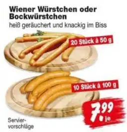 Repo Markt Wiener Würstchen oder Bockwürstchen Angebot